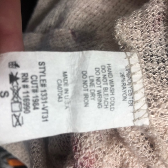 GINGER G Knit Short Sleeve Sweater size Small - Picture 5 of 6